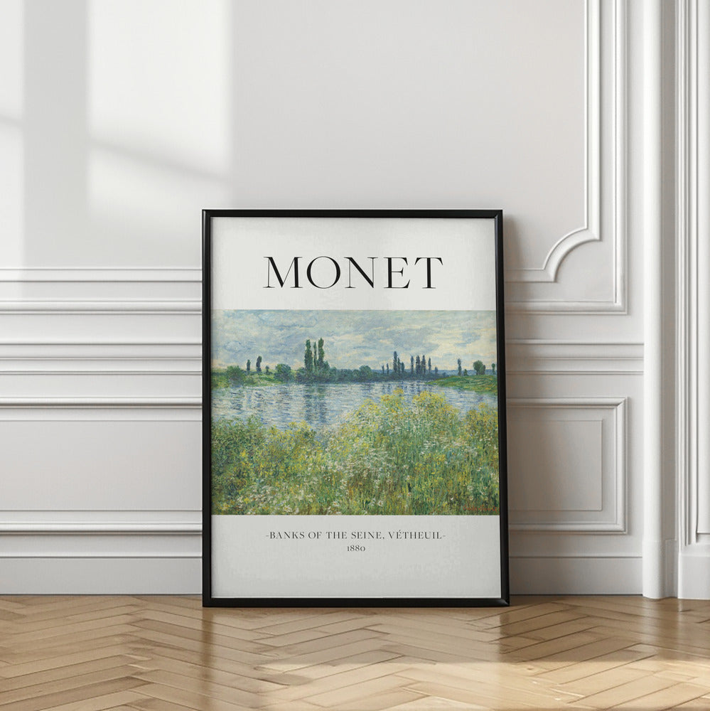 Banks Of The Seine | Monet Art Print