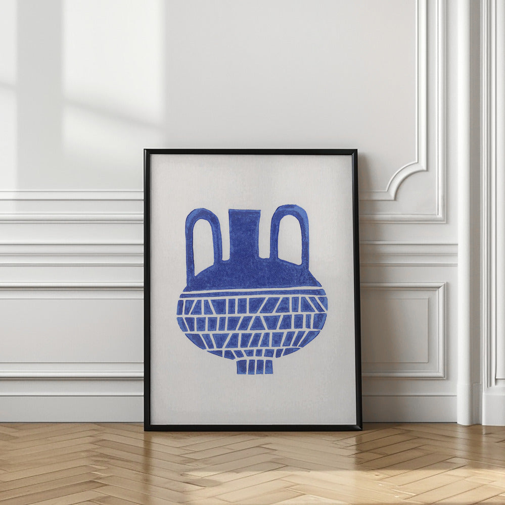 Linocut Vase #6