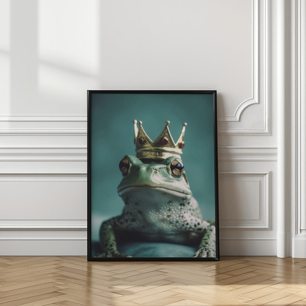 Regal Amphibian |  Frog wall art
