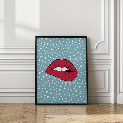Lip Bite Whimsy