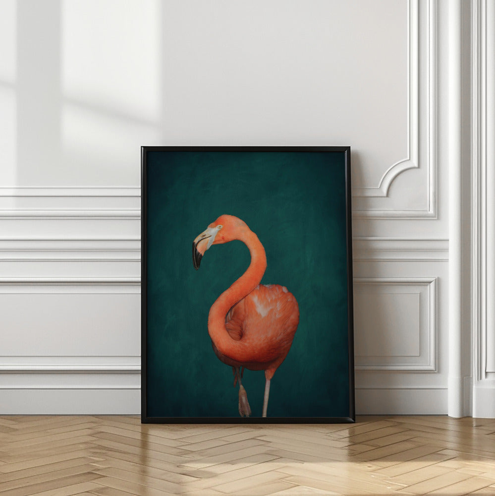Green Flamingo