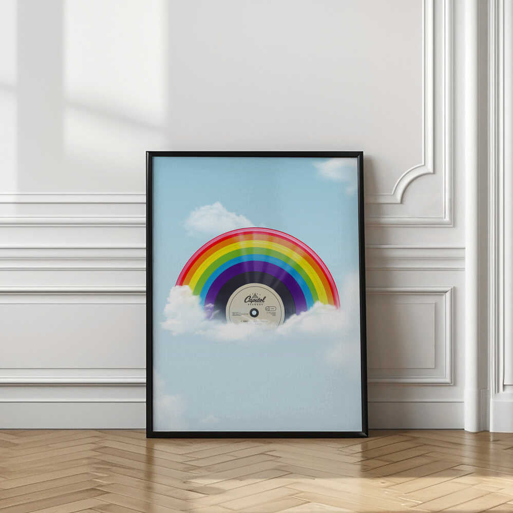Over the Rainbow Vinyl Art