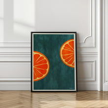 Load image into Gallery viewer, You and Me | Water colour orange fruit wall art
