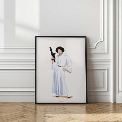 White Gown Fighter