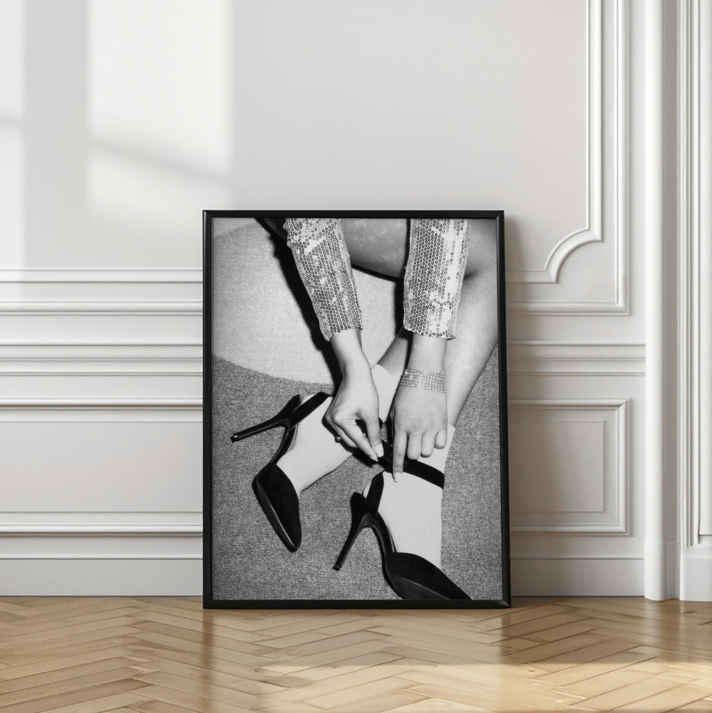 Disco Feet B&w