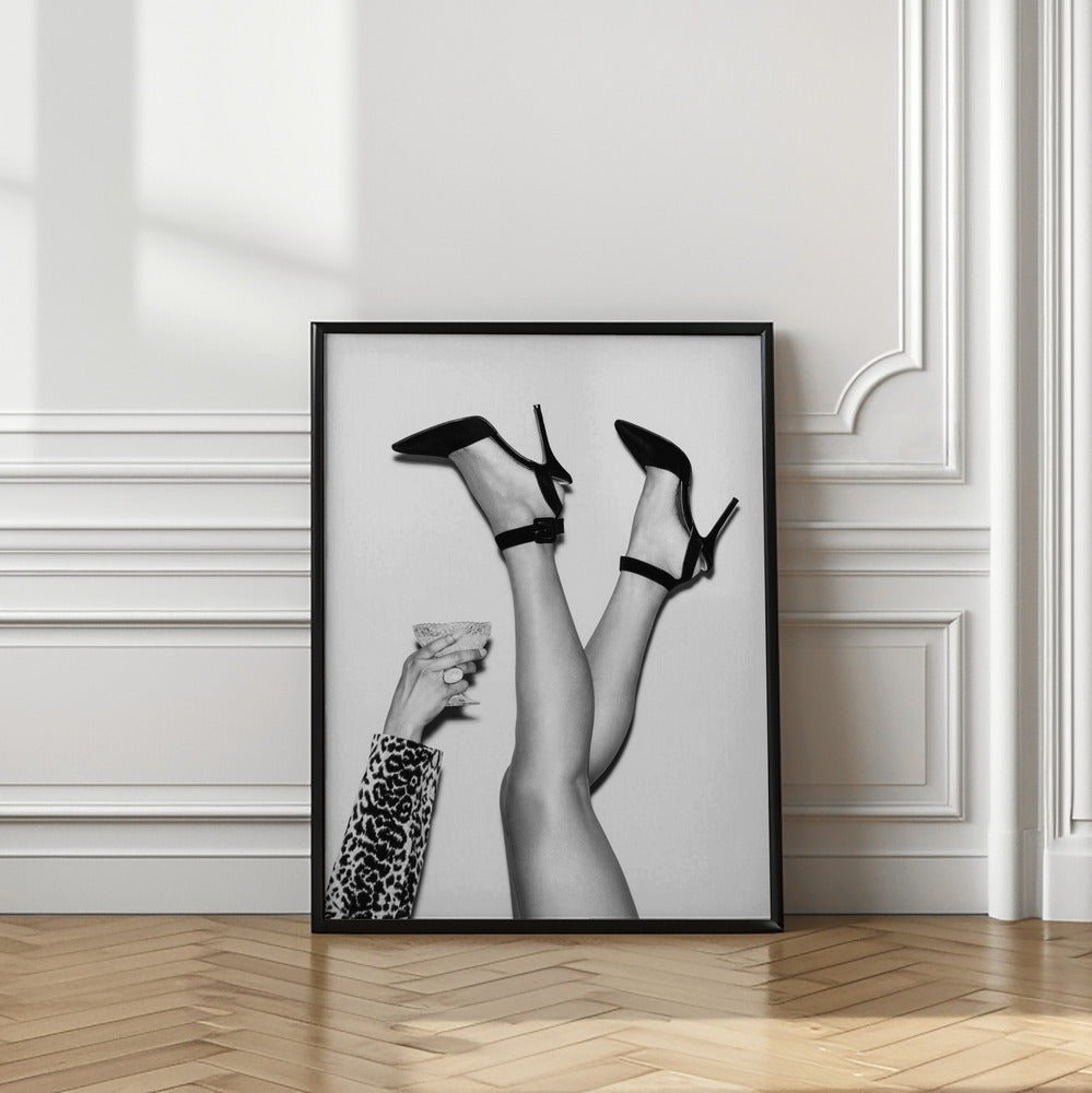 Feet In the Air B&w