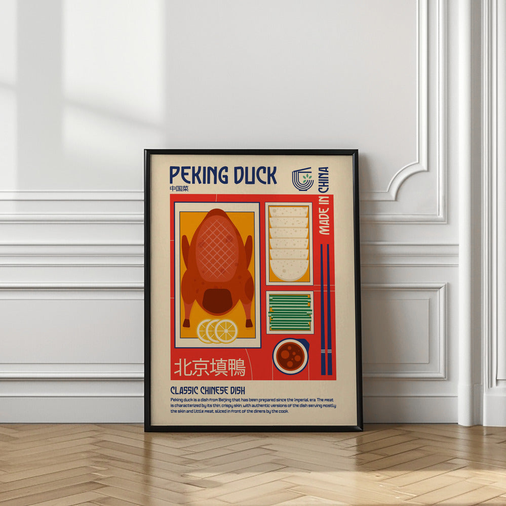 Peking Duck Japanese Food Print