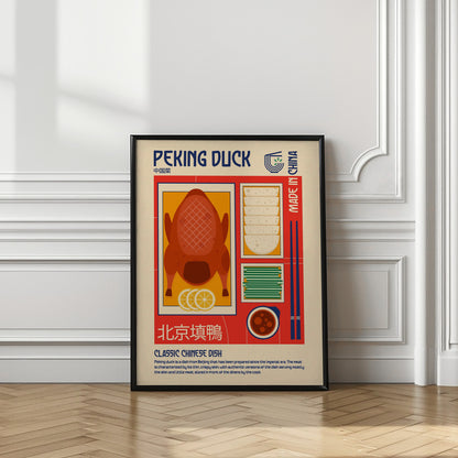 Peking Duck Japanese Food Print