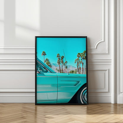 Teal Thunderbird in Palm Springs