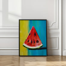 Load image into Gallery viewer, Watermelon Slice | Fruit wall art
