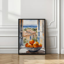 Load image into Gallery viewer, Orangenschale im Fenster
