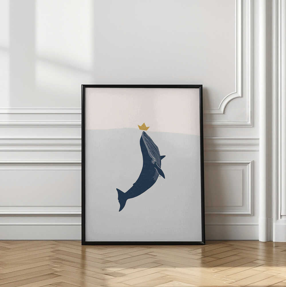 Blue Whale Sailing Boat