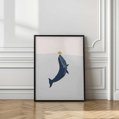 Blue Whale Sailing Boat