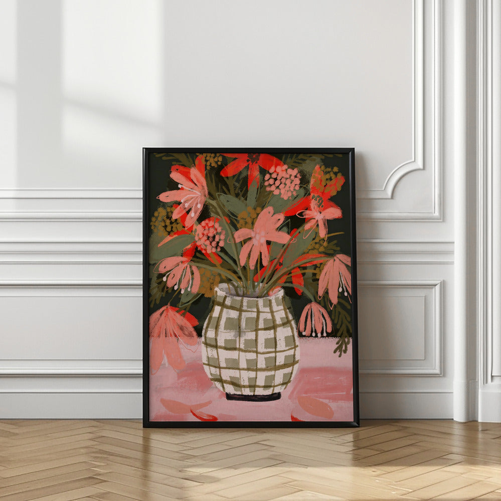 Plaid Vase