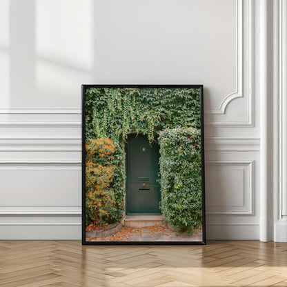 Ivy Covered House In Montmartre Paris