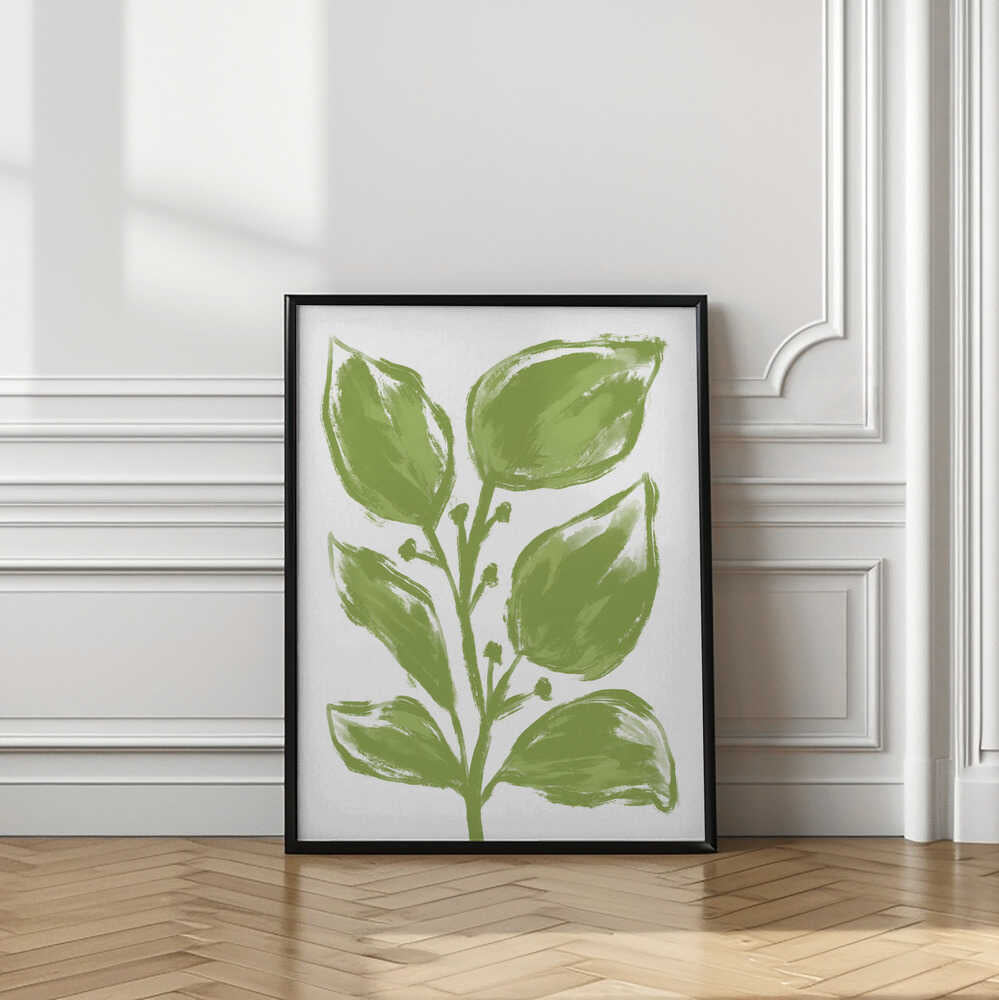 Modern Green Botanical