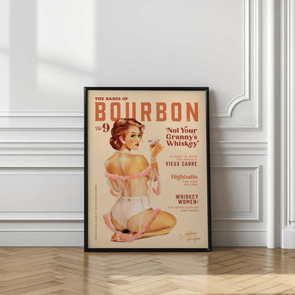 Babes of Bourbon Vol 9 Vintage Whiskey Pinup