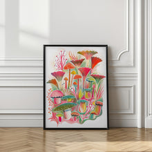 Load image into Gallery viewer, Funghi Forest Screenprint
