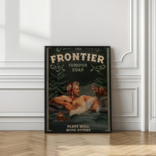 Load image into Gallery viewer, Frontier Man With Otters
