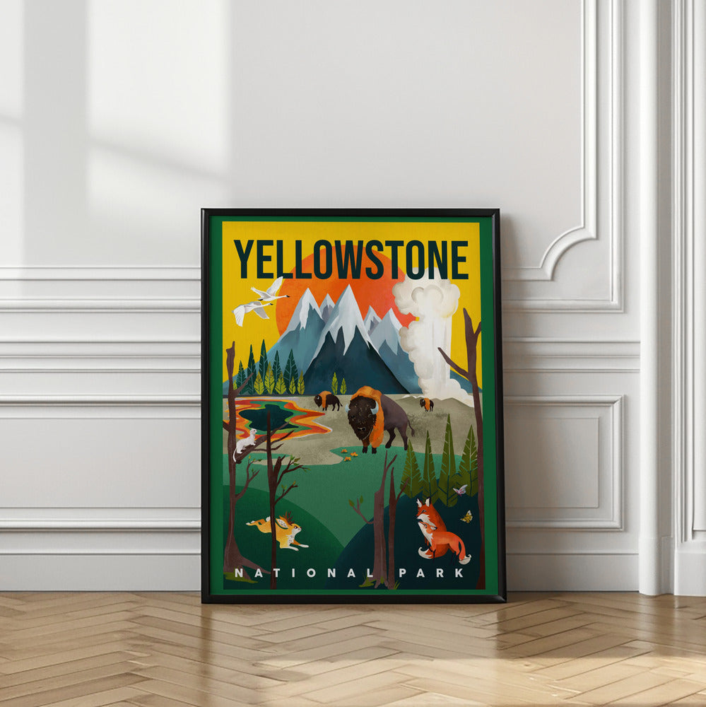 National Park Travel Poster
