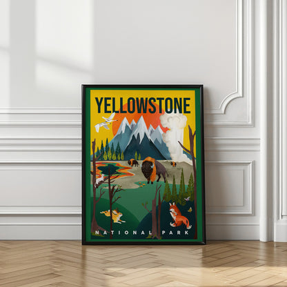 National Park Travel Poster