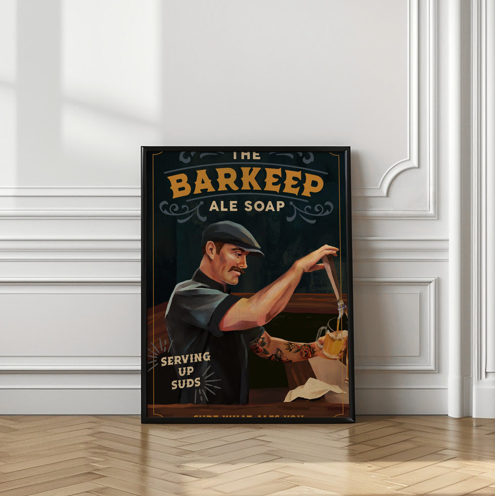 Barkeep Soap Poster 20x30