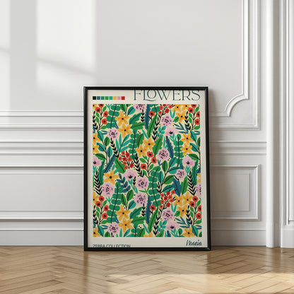 FLOWERS. Zebra Collection