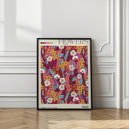 FLOWERS. Zebra Collection
