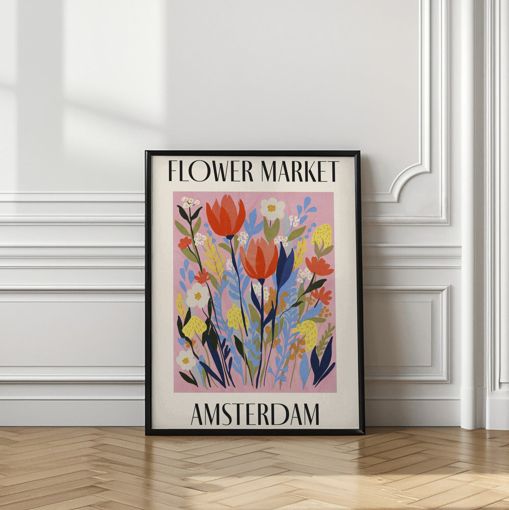Flower Market Amsterdam Netherlands