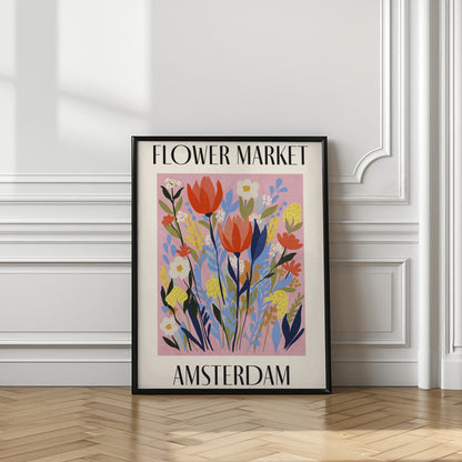 Flower Market Amsterdam Netherlands
