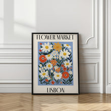 Load image into Gallery viewer, Flower Market Lisbon Portugal
