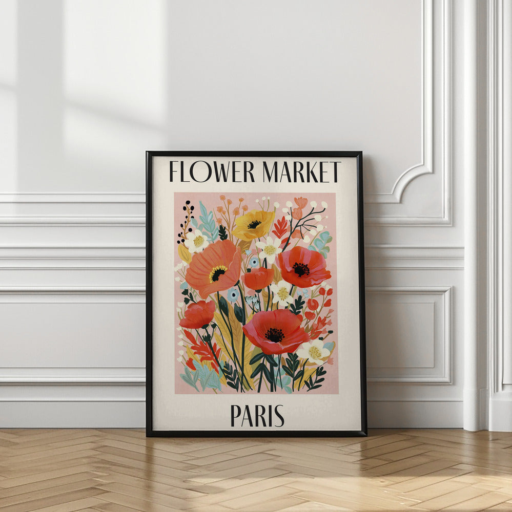 Flower Market Paris France