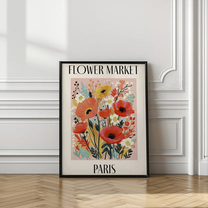 Flower Market Paris France
