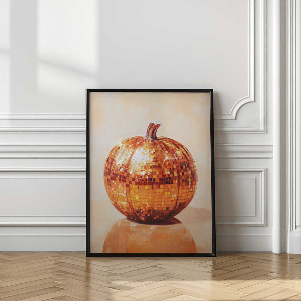 Disco Ball Pumpkin