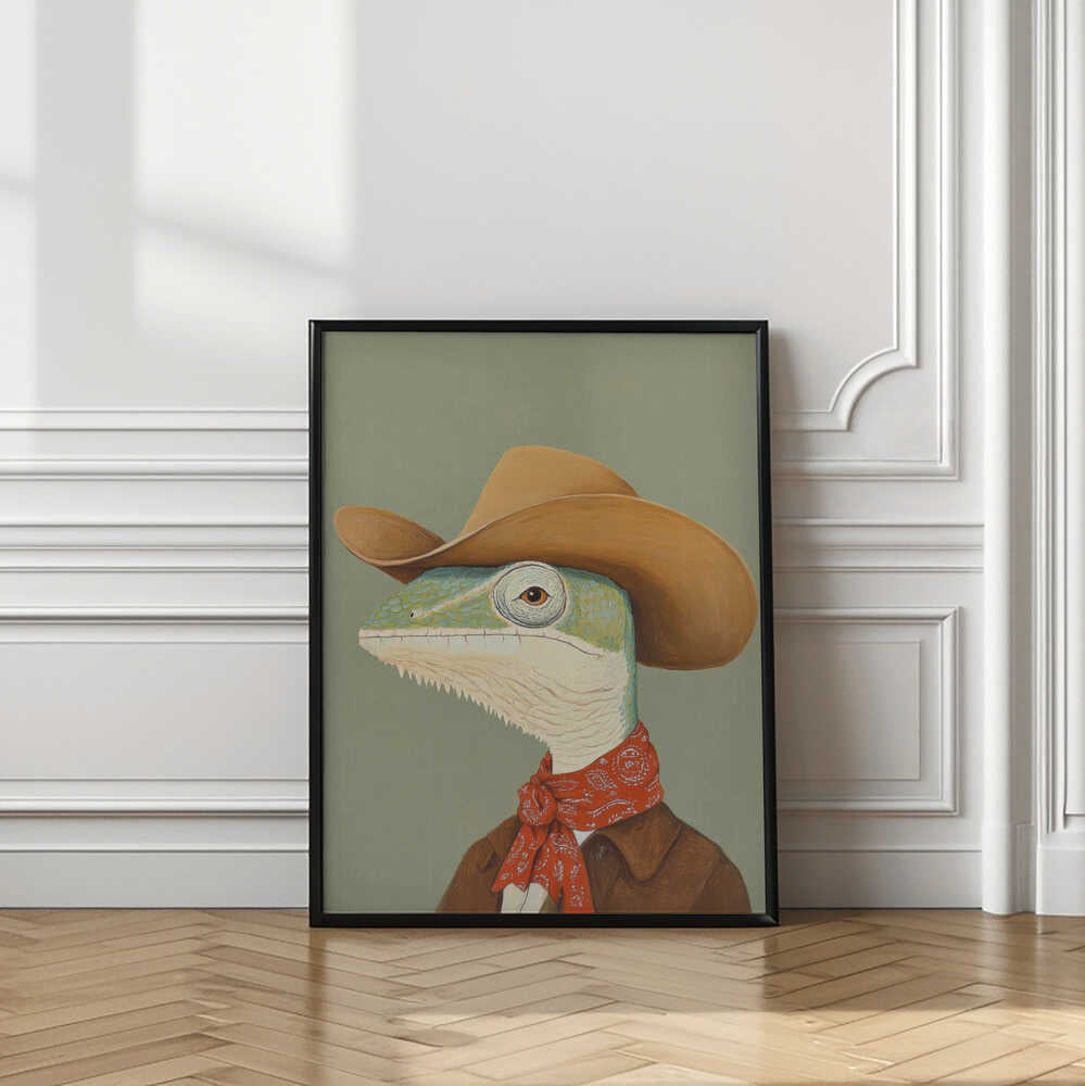 Dapper Cowboy Lizard