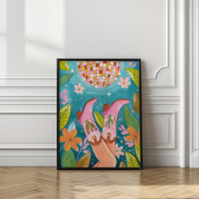 Load image into Gallery viewer, Cowboy boots and disco ball
