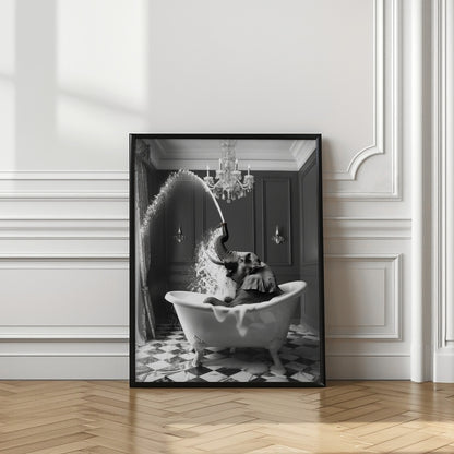 Splish Splash Safari Elephant in Bath Tub