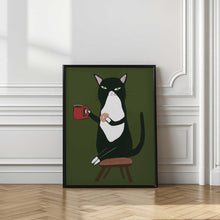 Load image into Gallery viewer, Coffee cat
