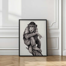 Load image into Gallery viewer, Smoke &amp; Chill Monkey Animal Art
