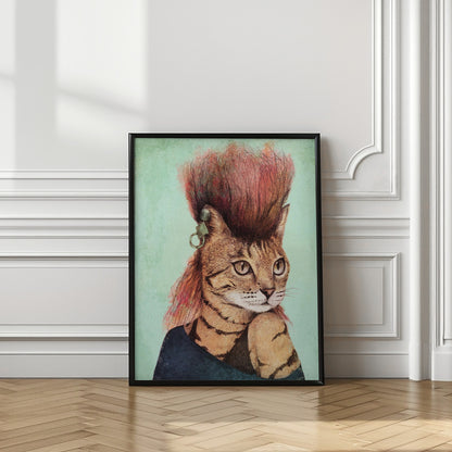 Stylish Tabby Cat