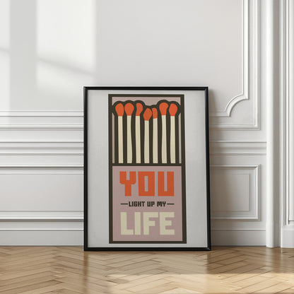 Vintage Matchbox Design | Quote wall art