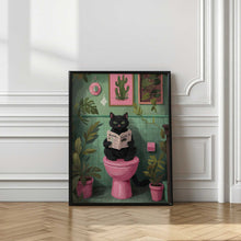 Load image into Gallery viewer, Toilet Time Cat
