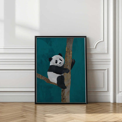 Climbing Panda Cub