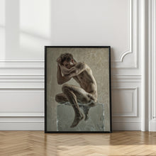 Load image into Gallery viewer, Ice cube Male Portrait | Ice wall art
