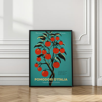 Vibrant Red Tomatoes | Kitchen wall art