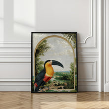 Load image into Gallery viewer, Toucan Perched on a Branch | Jungle wall art
