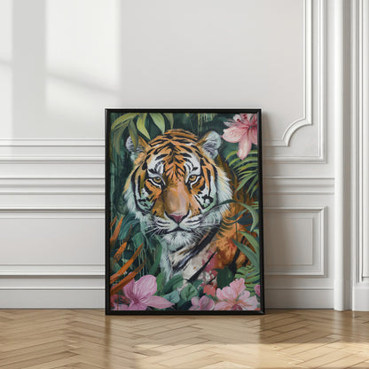 Tiger Spirit | Jungle wall art