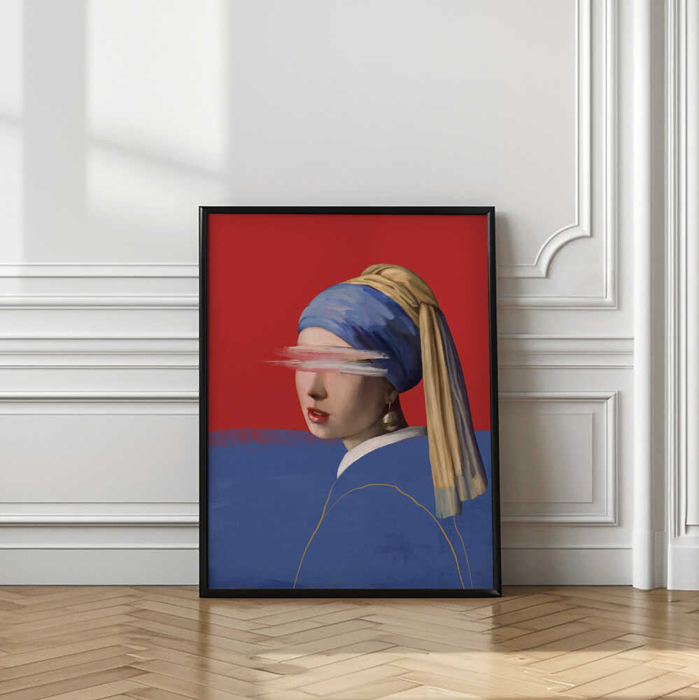 Modern Pearl Portrait