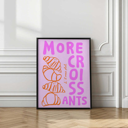 More Croissant - pink/orange