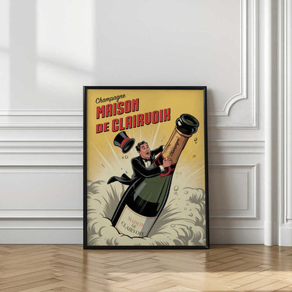 Maison De Clairvoix Vintage Advert Poster Art